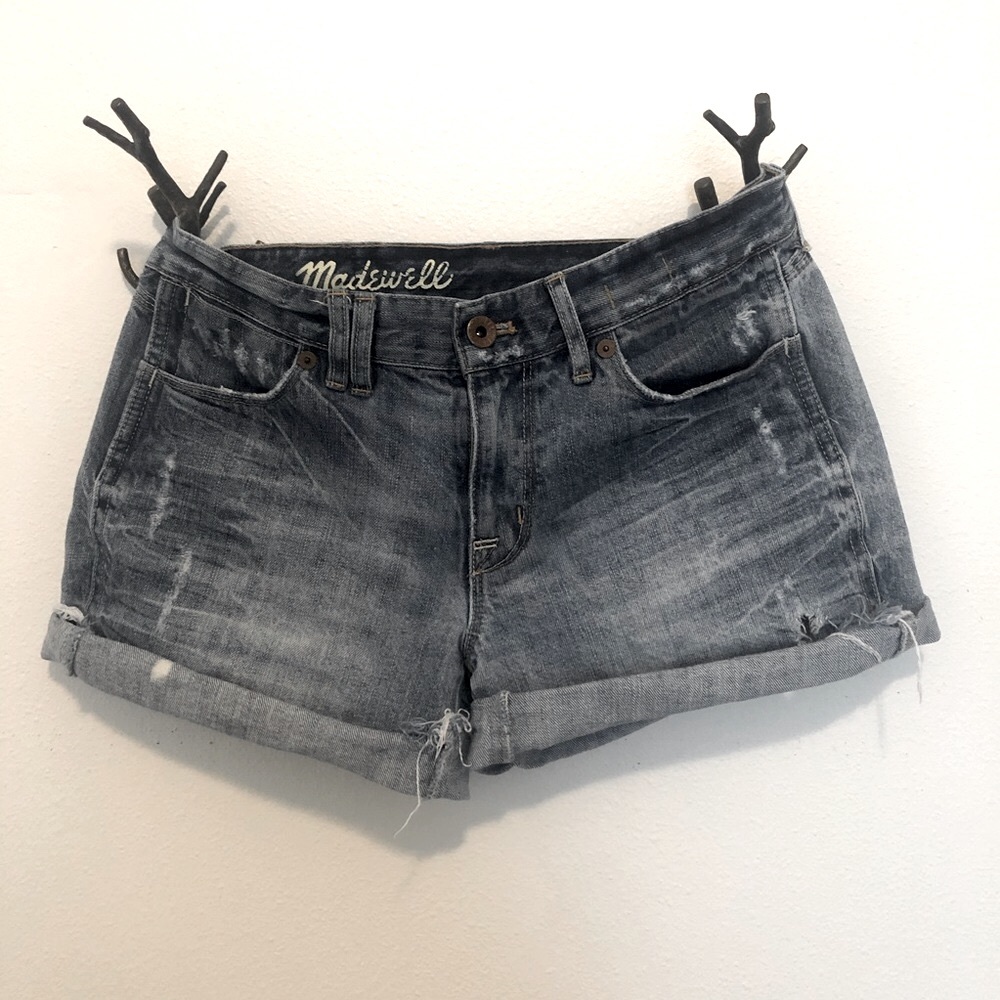 Madewell Distressed Denim Shorts